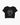 Acid Smiley Crop Top in schwarz für Frauen von RAVE Clothing