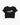 Bassgeflüster Crop Top in schwarz von RAVE Clothing